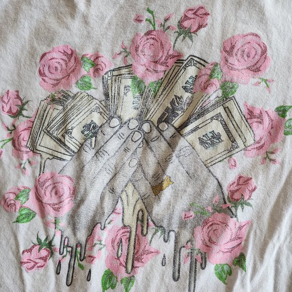 DGK Distressed Hustle Hard Shirt (Medium) - Picture 1 of 3